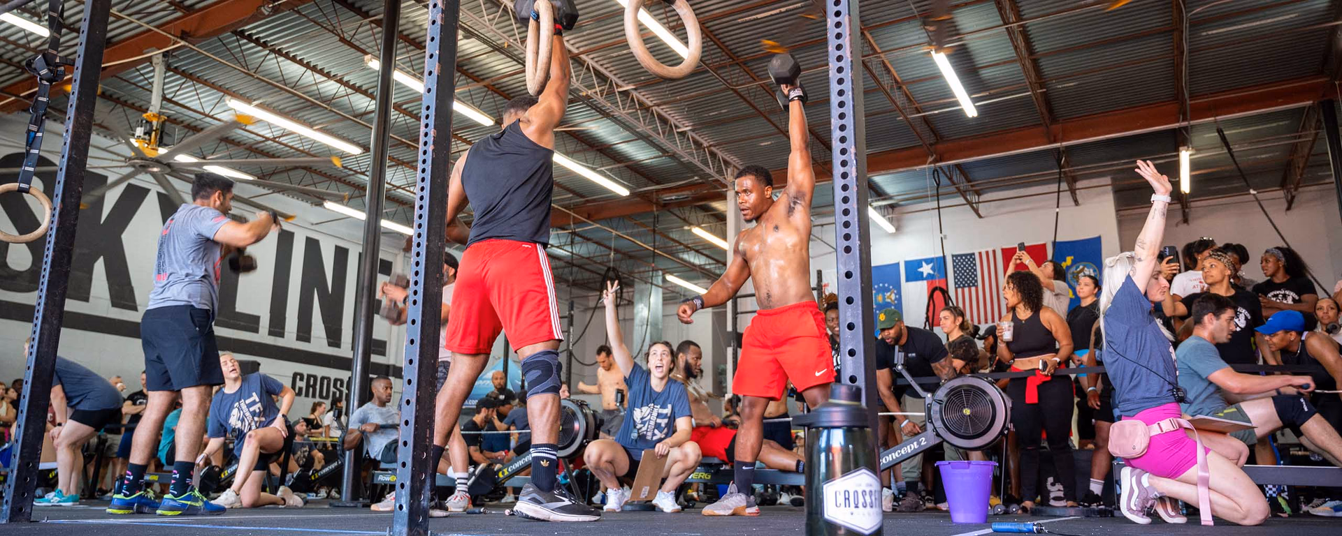 Gym community moment